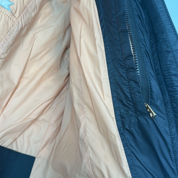 Bogner black ski jacket with lamb fur removable collar and suede fringe XS $2200 - Picture 11 of 16